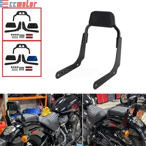 Passenger Backrest For Harley Heritage Classic FLHC FLHCS Hydra-Glide Revival - Picture 1 of 42