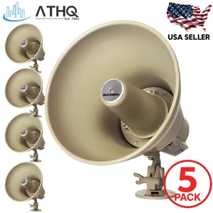 PACK OF 5 Bogen SPT15A 15W Paging Horn Loudspeaker for 25V/70V Amplifier Speaker - Picture 1 of 9