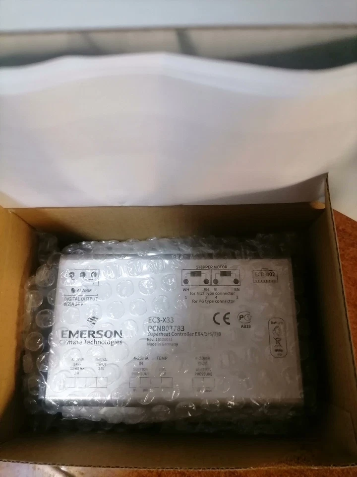New EMERSON EC3-X33 EC3X33 Universal Superheat Controller Expedited Shipping - Image 1 of 4