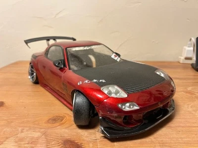 Yokomo YD-2R ZX Spec 1/10 RC Drift Car RX-7 Body Carbon Chassis Custom Build - Image 1 of 4
