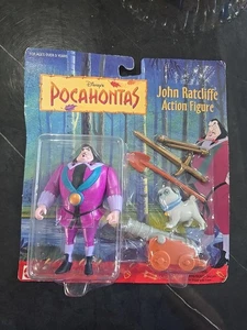 Disney Pocahontas John Ratcliffe Action Figure New Rare Vintage Mattel Toy-F - Afbeelding 1 van 2