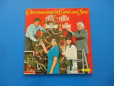 Christmas in Carol and Song LP (1969) PRS-289 Arthur Fielder Steve Lawrence - Image 1 of 4