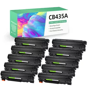 CB435A Toner Compatible For HP 35A LaserJet 1002 1003 1004 1005 1006 1007 10Pack - Picture 1 of 12