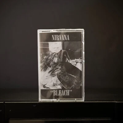 NIRVANA Bleach CASSETTE Debut Album BRAND NEW Sub-Pop Records Factory Sealed New - Image 1 of 2