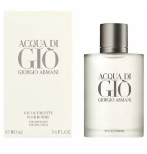 ACQUA DI GIO By GIORGIO ARMANI 100mL EDT Eau De Toilette Spray For Men - Picture 1 of 3