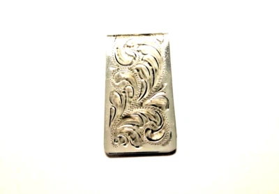 Engraved Money Clip~Wide - Image 1 of 2