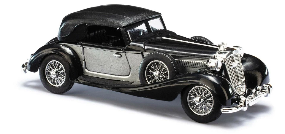 Busch 41327 Horch 853 Convertible Silver, H0 - Image 1 of 1