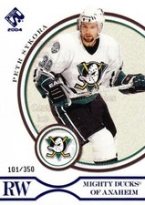 2003-04 Private Stock Blue #4 Petr Sykora