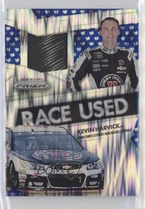 2016 Panini Prizm NASCAR Race-Used Tire Blue Flag Prizm /49 Kevin Harvick #T-KH