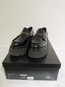 Mocasín Alexander Wang Carter Plataforma Negro Talla 40 EU - Imagen 1 de 10