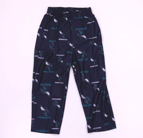 NBA Charlotte Hornets Basketball Kids Elastic Waist Blue Pajamas Size 3T Cover