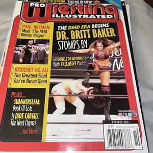 PRO Wrestling Illustrated October 2021 The DMD era begins DR. Britt Baker.. P-2 - Imagen 1 de 5