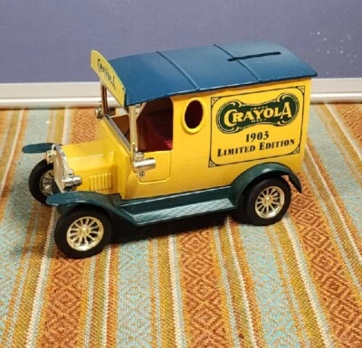 1903 Crayola Limited Edition Car Coin Bank (Pre-owned) - Image 1 of 4