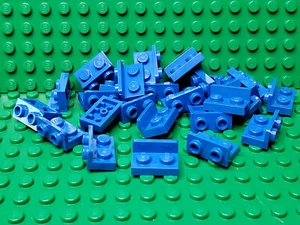 ** LOTE 25 CT ** Lego NUEVO azul 1 x 2 piezas de soporte (invertido) - Imagen 1 de 1