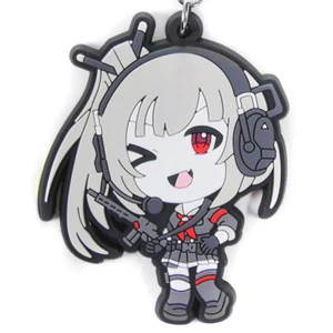 Dije llavero PVC Waifu Kawaii táctico anime niña - Imagen 1 de 7