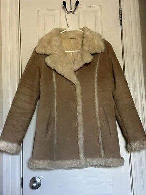 Chaqueta Wilson de cuero para mujer M gamuza Marlboro ribete occidental y forro piel sintética. DS Foto 1 de 4