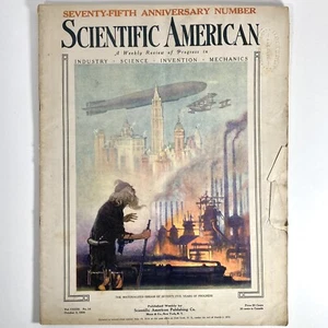 1920 Scientific American October 2 75th Anniversary Number Aviation Auto Ads - Picture 1 of 16