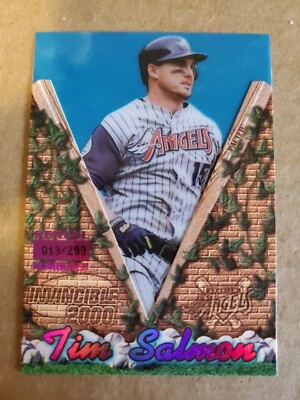 2000 Pacific Invincible Purple #4 TIM SALMON /299  Anaheim Angels !!! - Image 1 of 2