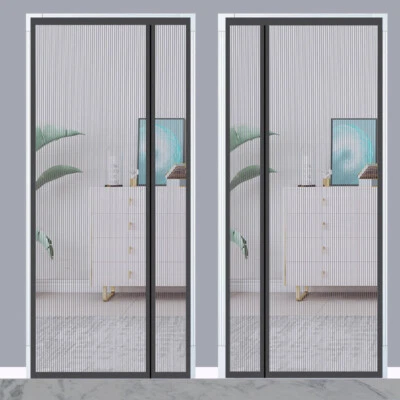 Magic Curtain Door Mesh Magnetic Fastening Mosquito Fly Bug Insect Net Screen UK - Image 1 of 4