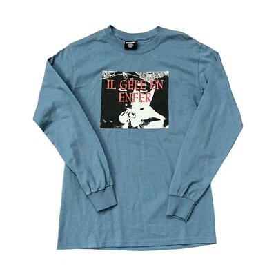 FuckingAwesome Shirt Large Mens Small FA Hockey Fcking Awesome IL Gele En Enfer - Image 1 of 4