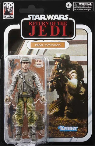 Star Wars 40th Anniversary 6 Inch Action Deluxe - Rebel Commando IN STOCK! Cover