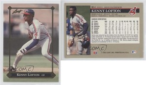 1992 Leaf Gold Leaf Rookies Kenny Lofton #BC-4