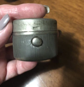 Vintage Inkwell Metal Travel Pocket -All Pieces In Excellent Condition ~ 1950’ - Picture 1 of 5