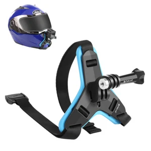Motorcycle Helmet Chin Strap Mount for GoPro DJI Osmo Action Cameras - Picture 1 of 15