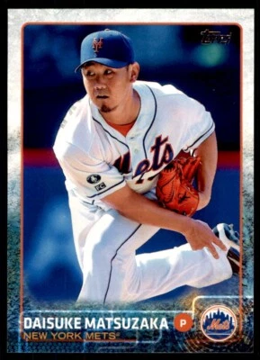 2015 TOPPS #133 DAISUKE MATSUZAKA NEW YORK METS - Image 1 of 2