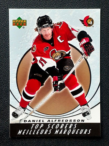 DANIEL ALFREDSSON 2005-06 MCDONALD'S UPPER DECK TOP SCORERS 05-06 NO TS12  36220