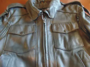 NEW⭐SUPER NICE Harley Davidson Women Leather BiKER Black Riders Jacket SM - Picture 1 of 8