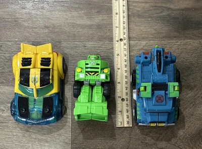 Transformers Rescue Bots Tow Bot Truck + 2 More 2012 Playskool Hasbro 5” Lot (3) - Image 1 of 4