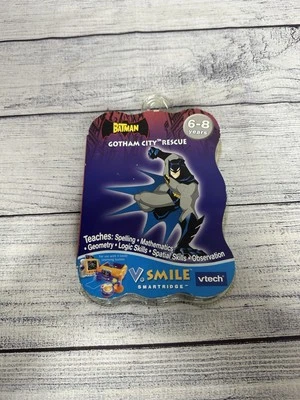 New/Sealed Vtech Vsmile Smartridge Batman Gotham City Rescue - Image 1 of 4