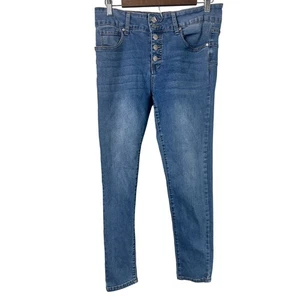 9th & Main Women's Denim Blue Jeans Sz 12 Casual Versatile Grunge Punk Western - Picture 1 of 8