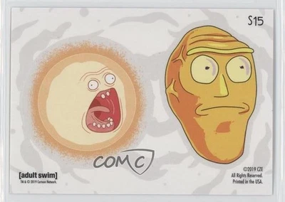 2019 Cryptozoic Rick and Morty Season 2 Stickers Screaming Sun Cromulon #S15 4p5 - Image 1 of 3