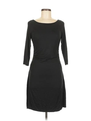 Three Dots Women Black Casual Dress M - Image 1 of 4