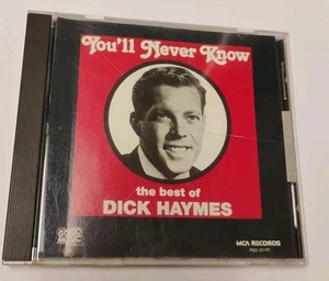 DICK HAYMES - YOU'LL NEVER KNOW - The Best of CD - Picture 1 of 6