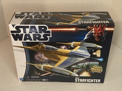 Star Wars The Clone Wars Naboo N-1 Starfighter Vehicle Hasbro 2012 New Sealed - Image 1 of 4