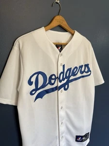 Majestic MLB Los Angeles Dodgers Hyun Jin Ryu weiß Baseball Trikot Größe Small - Bild 1 von 6