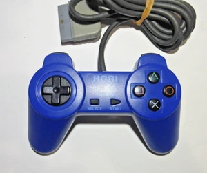 PS1 Controller HORI HoriPad PS Blue Licenced PlayStation 1 Controller SLPH 00033 - Picture 1 of 6