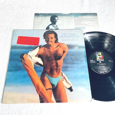 Michael Henderson "Slingshot" 1981 R&B/Soul/Funk LP, Nice EX!, with Shrink+Hype - Image 1 of 2