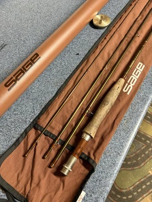 Caña de pescar con mosca Sage SLT 486-4  Foto 1 de 4