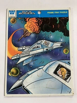 Vintage Whitman Buck Rogers Frame Tray Puzzle Pre-owned 1979 - Image 1 of 4