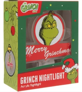 Dr. Seuss Grinch Nachtlicht Acryl Kinder schlafen Weihnachten 2024 - Bild 1 von 1