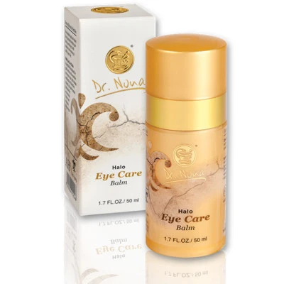 Bálsamo para el cuidado de los ojos Dr. Nona Halo con sal del Mar Muerto reduce la hinchazón de las ojeras Foto 1 de 2
