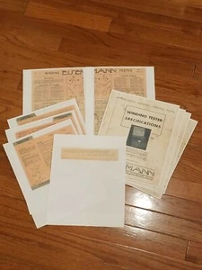 EISEMANN Winding Tester Information 9 One-Sided Pages of 8.5" x 11" Paper Copies - Picture 1 of 2
