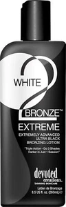 Devoted Creations WHITE 2 TO BLACK EXTREME DHA BRONZER INDOOR TANNING LOTION - Picture 1 of 1