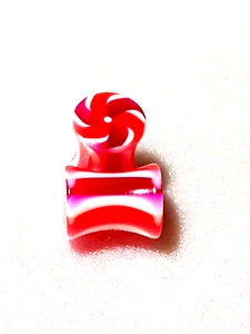 1 pair 0g Windmill Acrylic Ear Plug White Orange Mahogany set Look Sexy Hot Cool - Picture 1 of 1