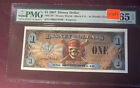 2007 Disney Dollar - $1 Pirates - Disney World Block F-E PMG 65 EPQ  DIS139