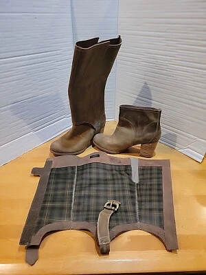 Timberland хранительницы трансформируемый женщин кожаные ботинки Sz 8,5 город и страна - Изображение 1 из 4